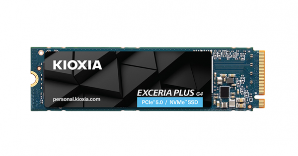 Kioxia Exceria Plus G4 1TB NVME M.2 Gen.5 Solid State Drive - R10